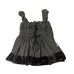 Urban Outfitters Black Babydoll Top